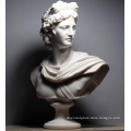 Factory Supply Stone White Marble Statue Of Apollo Bust